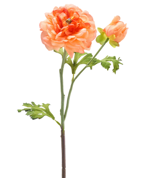 Kunstig Ranunkel Lys rosa 51 cm