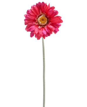 Kunstig Gerbera Fuchsia 53 cm