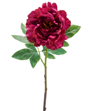 Kunstig Peonblomst Lilla 61 cm