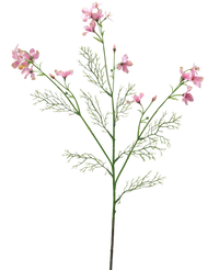 Kunstig Ridderspore Lysrosa 71 cm