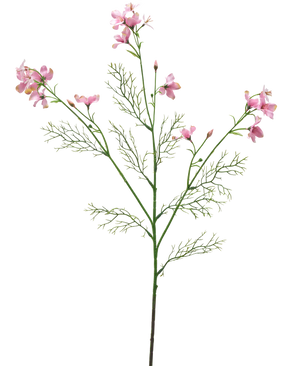 Kunstig Ridderspore Lysrosa 71 cm