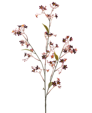 Kunstig Villblomst Burgunder 108 cm