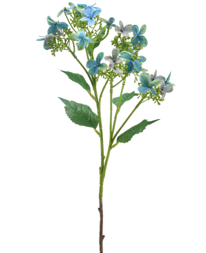 Kunstig Vill Hortensia Blågrønn 62 cm