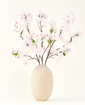 Vase Blush Meadow Kremhvit 42 cm