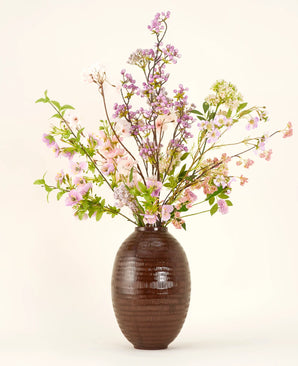 Vase Earth Nest Brun 36 cm
